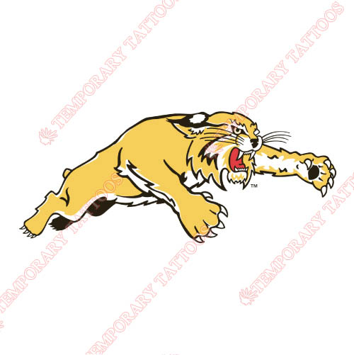 Western Carolina Catamounts Customize Temporary Tattoos Stickers NO.6954